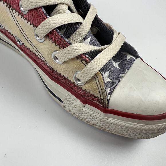 Converse Chuck Taylor All Star American Flag Hi Top Sneakers Men 5.5 / Women 7.5 - Picture 8 of 8